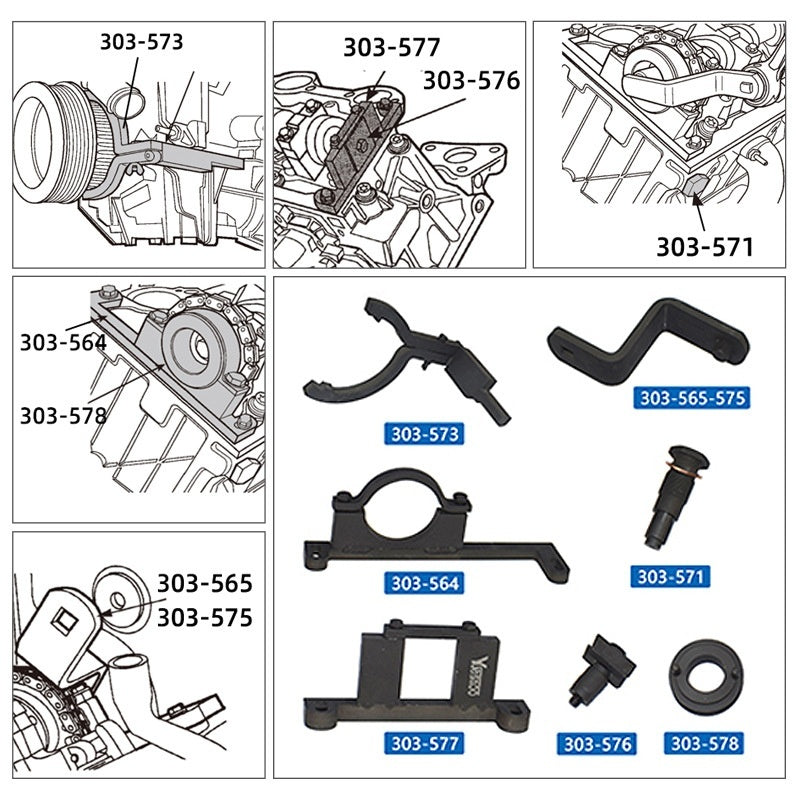 Special Engine Maintenance Tool For Timing