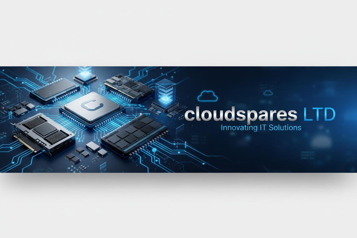 Banner for website page for IT computer hardware and write cloudspares LTD